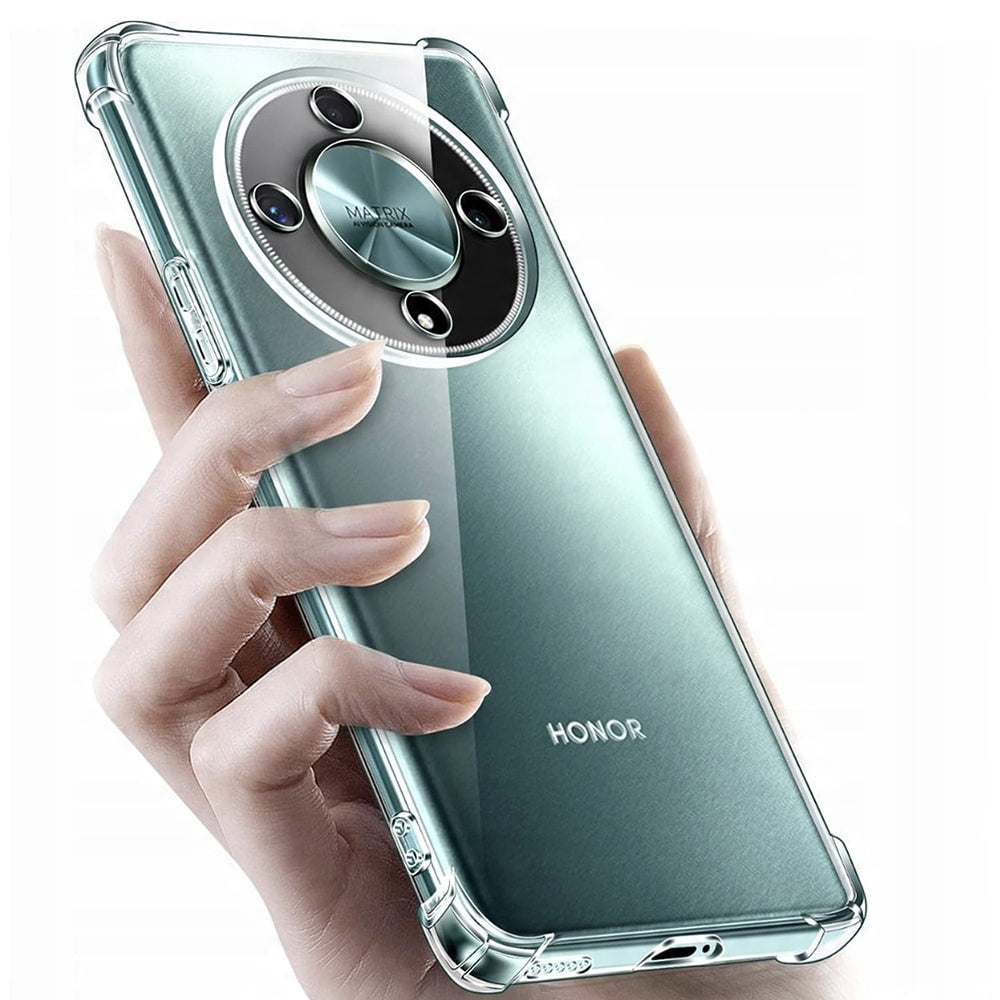 Techsuit Shockproof Clear Silicone prozirna maskica otporna na udarce za Honor Magic8 Lite