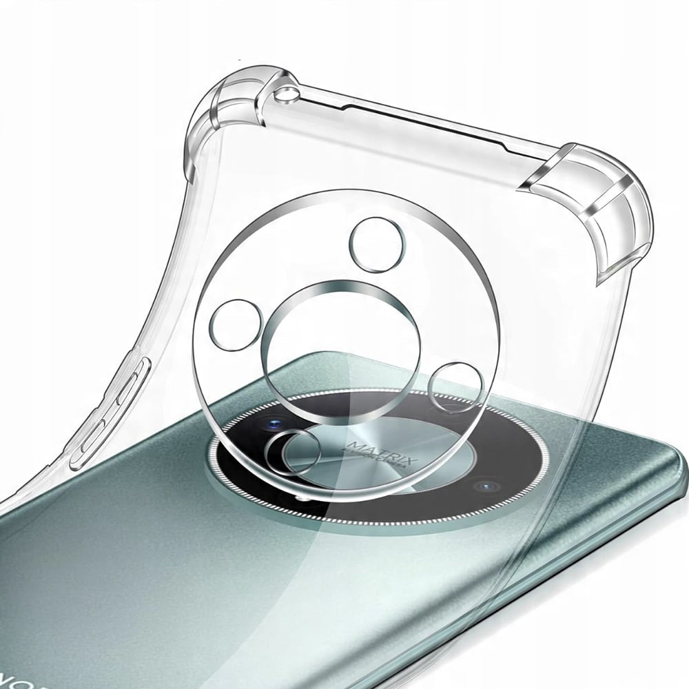 Techsuit Shockproof Clear Silicone prozirna maskica otporna na udarce za Honor Magic8 Lite