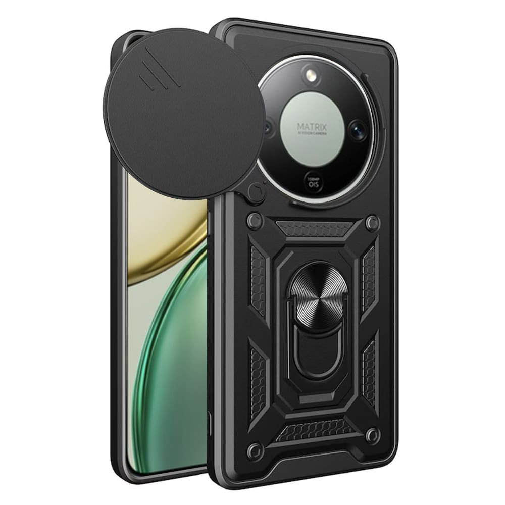 Techsuit – serija CamShield zaštitna maskica za Honor Magic8 Lite – crna
