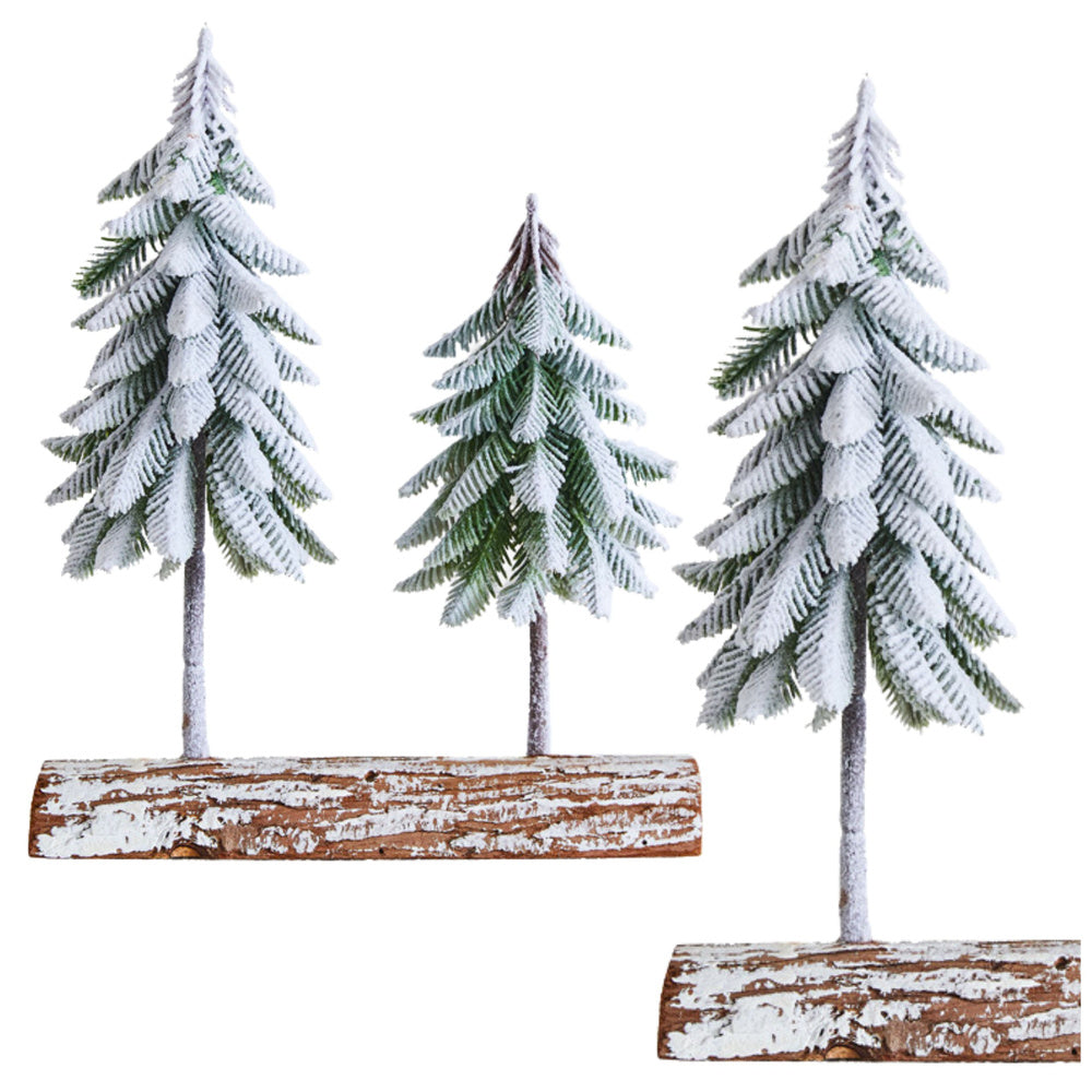 Dekorativna božićna drvca 34 x 28 cm - 2 drvca