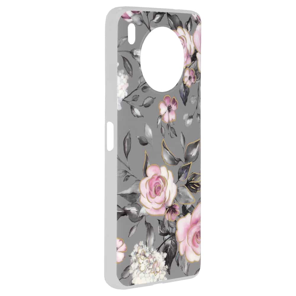 Techsuit Marble Series maska za Huawei Nova 8i Bloom of Ruth Gray