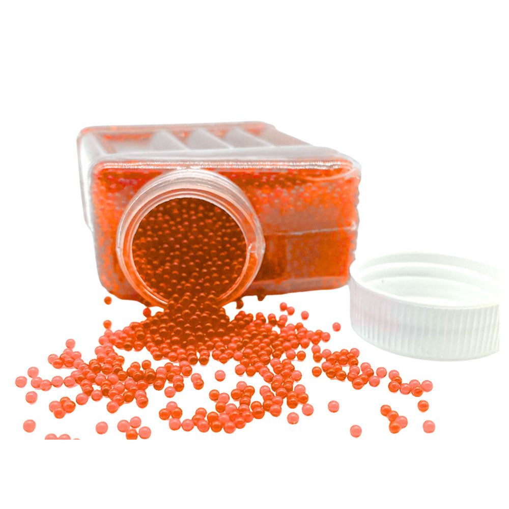 Set of Orange Hydrogel Water Balls for Guns 20000 pcs.
