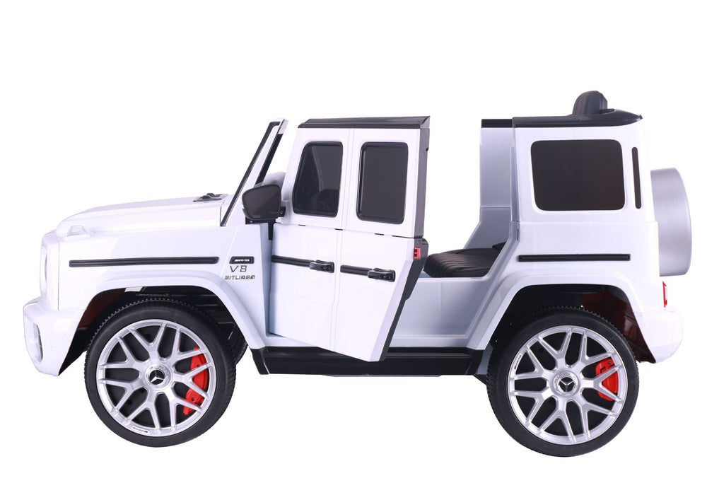 Licencirani auto na akumulator Mercedes G63 (S306) - bijeli