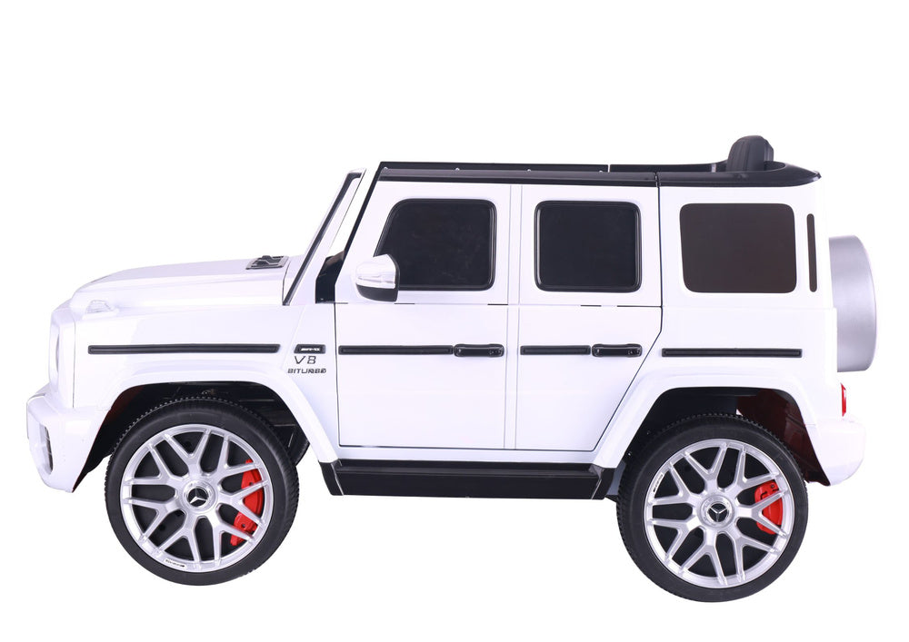 Licencirani auto na akumulator Mercedes G63 (S306) - bijeli