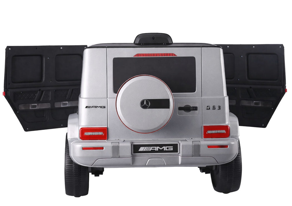 Licencirani auto na akumulator S306 Mercedes G63 - srebrni