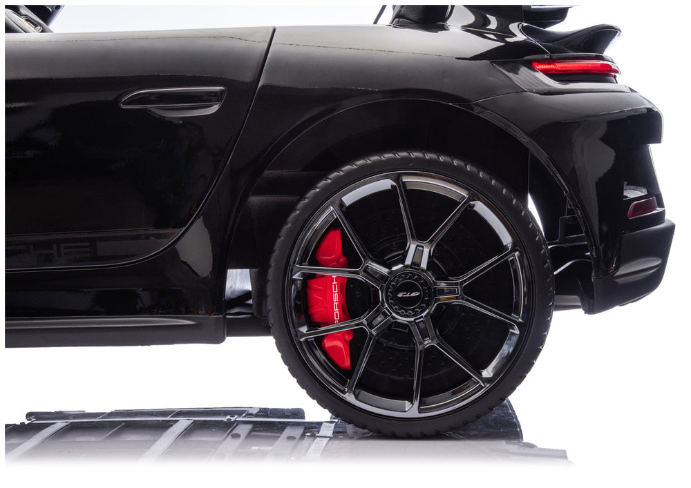 Licencirani auto na akumulator DK-P911 Porsche GT3 - dvosjed- crnii/lakirani