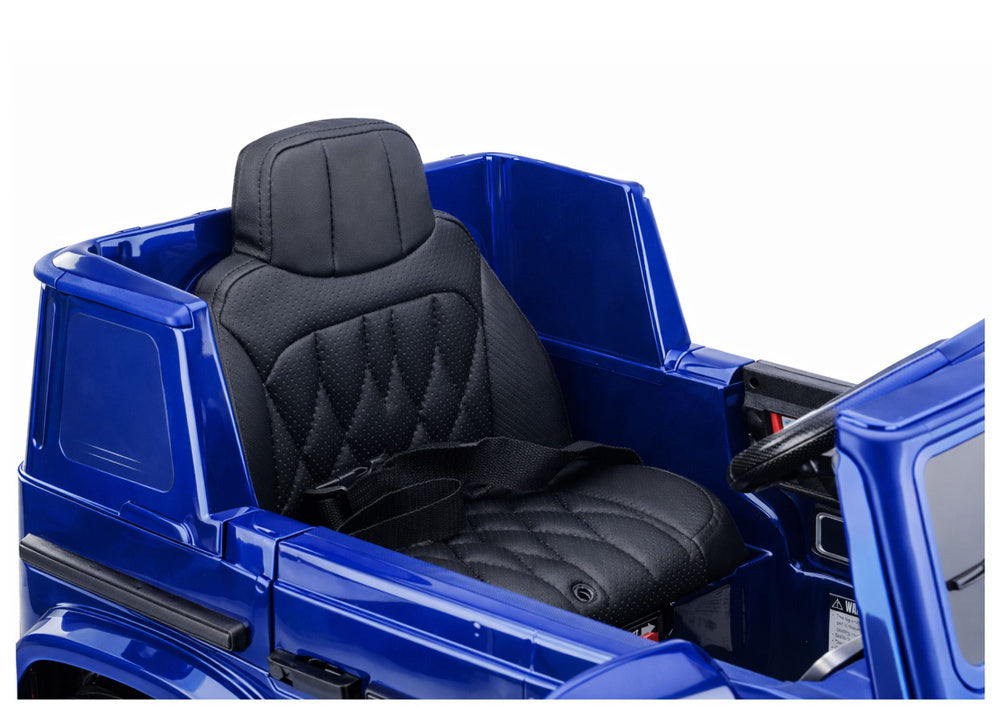 Licencirani auto na akumulator Mercedes AMG G63 2x200W - plavi/lakirani