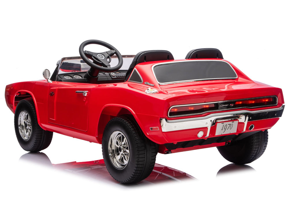 Licencirani auto na akumulator Dodge Charger R/T DLS-K12 24V7Ah - crveni