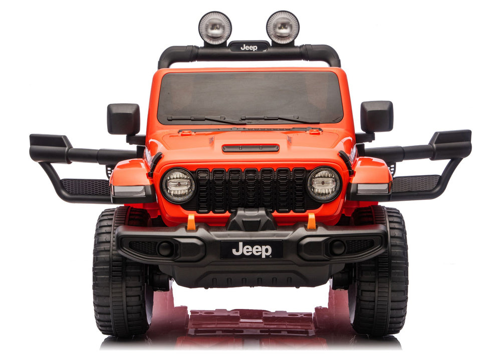 Licencirani auto na akumulator Jeep Rubicon 4x200W 24V - narančasti
