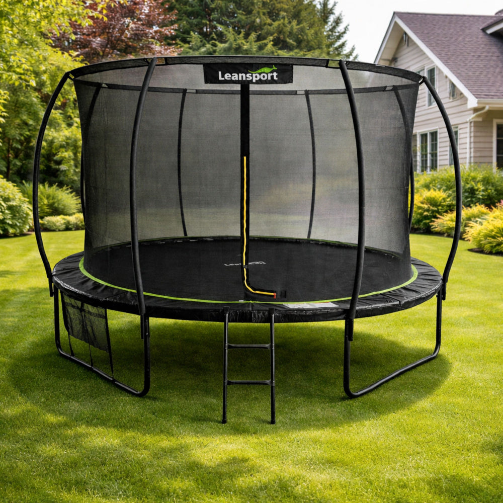Trampolin 366 cm s zaštitnom mrežom i ljestvama - garden