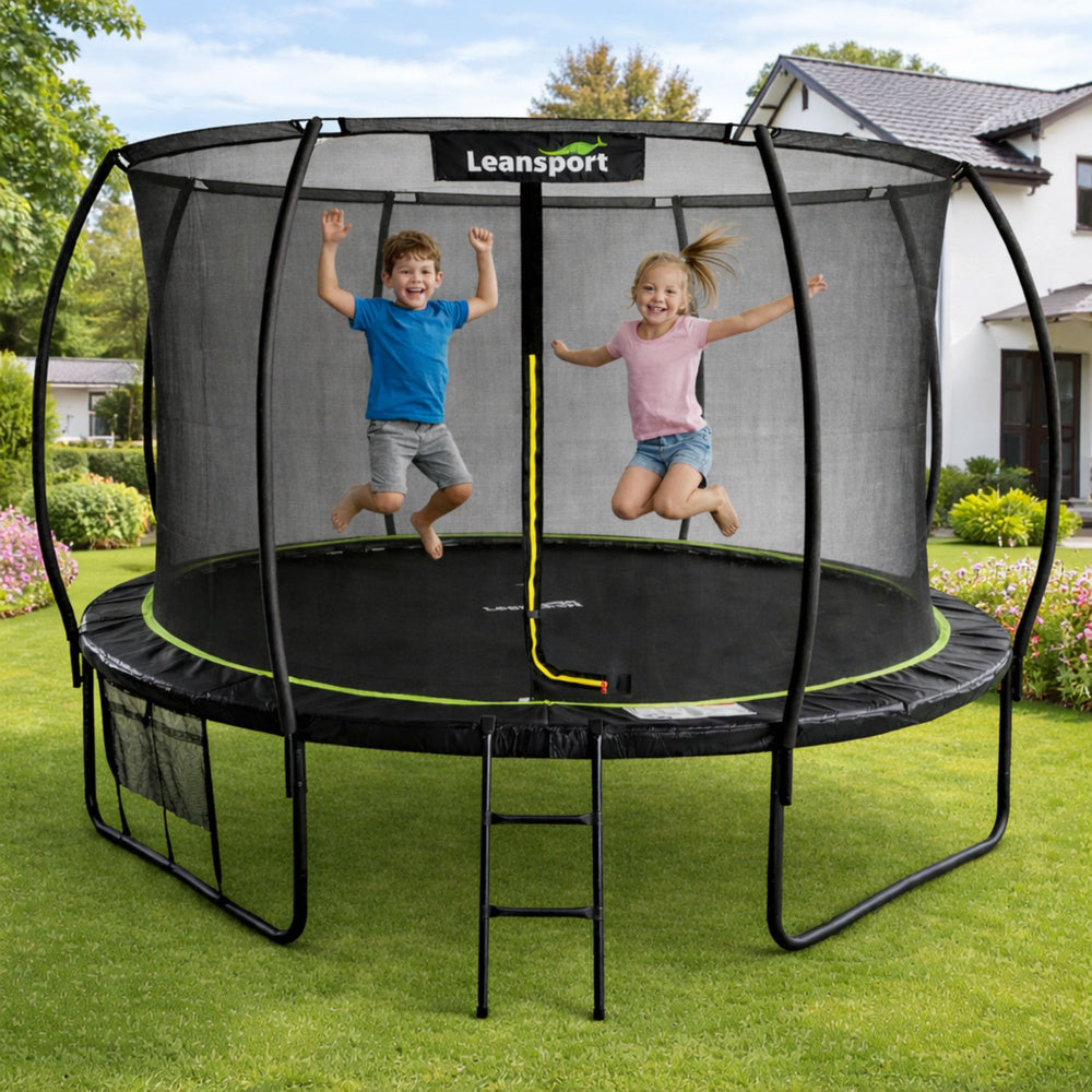 Trampolin 366 cm s zaštitnom mrežom i ljestvama - garden