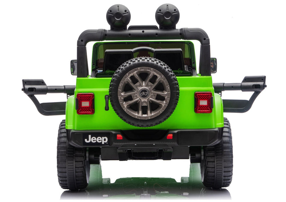 Licencirani auto na akumulator Jeep Rubicon 4x200W 24V - zeleni