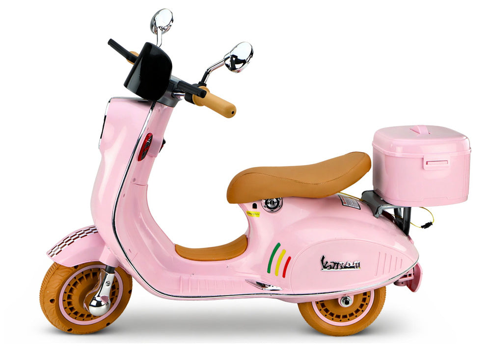 Licencirani motor na akumulator Vespa XW-05 35W - roza