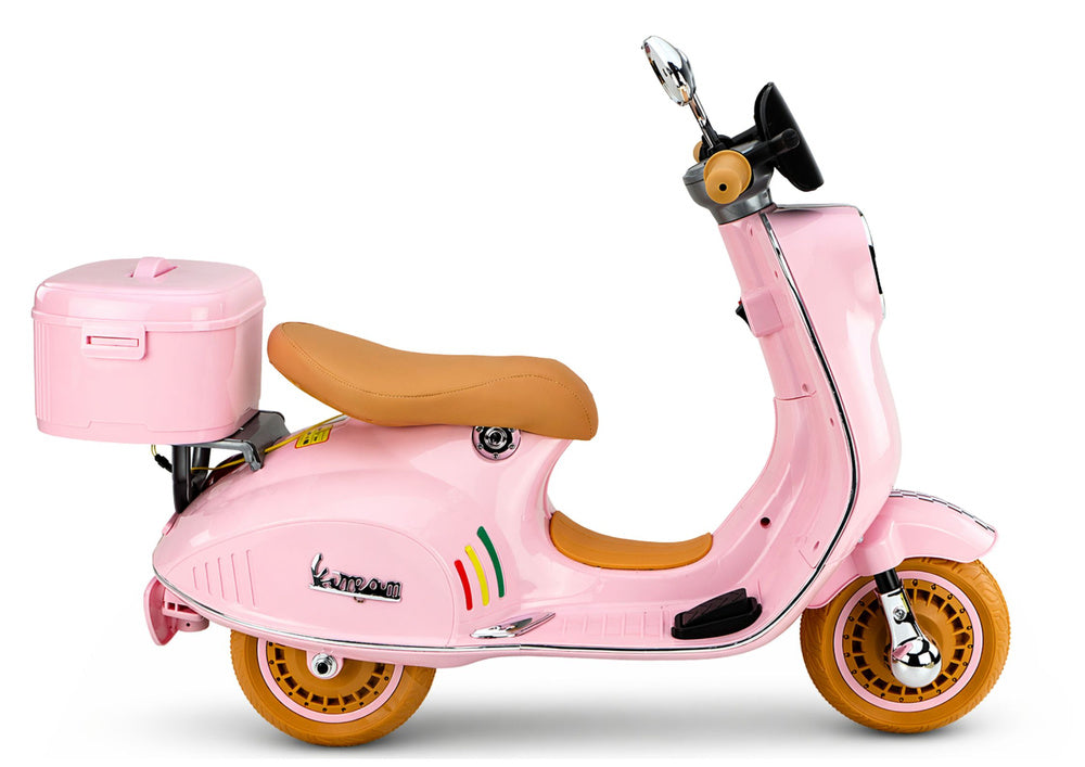 Licencirani motor na akumulator Vespa XW-05 35W - roza
