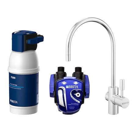 Brita mypure P1 Filtar za vodu ispod sudopera Plavo, Bijelo