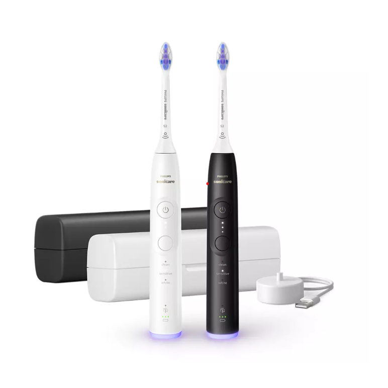 Philips HX7419/01 električna četkica za zube Odrasli Sonična četkica za zube Crno, Bijelo