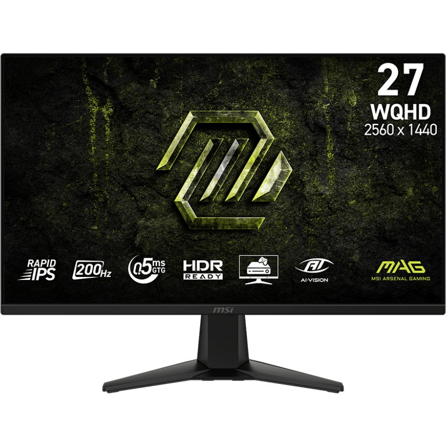 MSI MAG 275QF E20 računalni monitor 68,6 cm (27") 2560 x 1440 pikseli Wide Quad HD LCD Crno