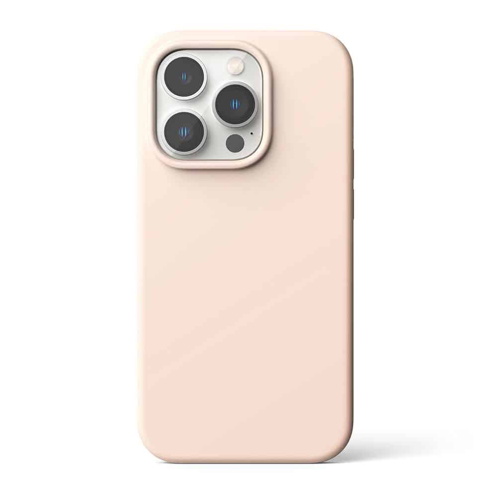 RINGKE SILICONE MASKA ZA IPHONE 14 PRO PINK SAND