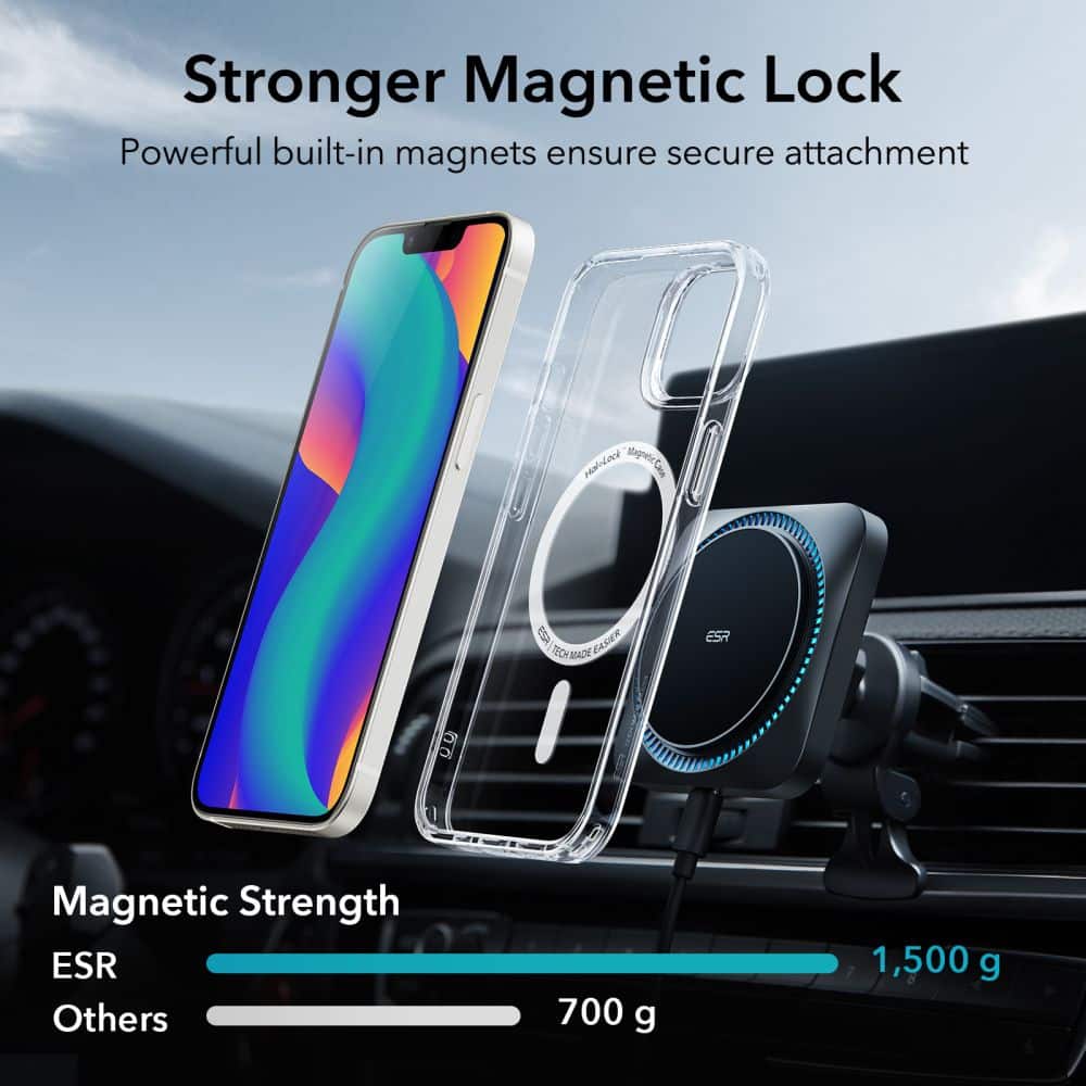 ESR CH HALOLOCK MAGSAFE MASKA ZA IPHONE 14 PLUS/ 15 PLUS CLEAR