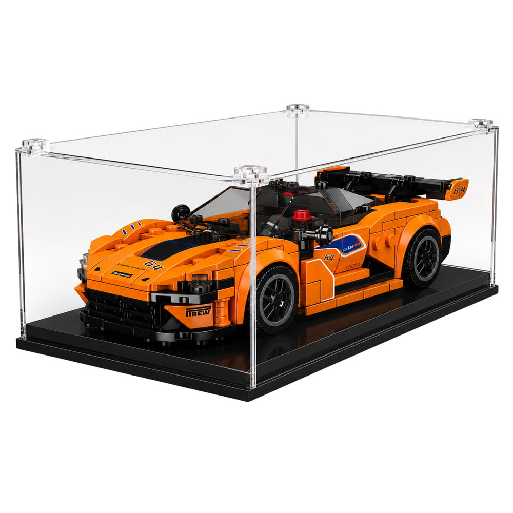 Construction Bricks Sports Car Orange Display Case 423 pcs.