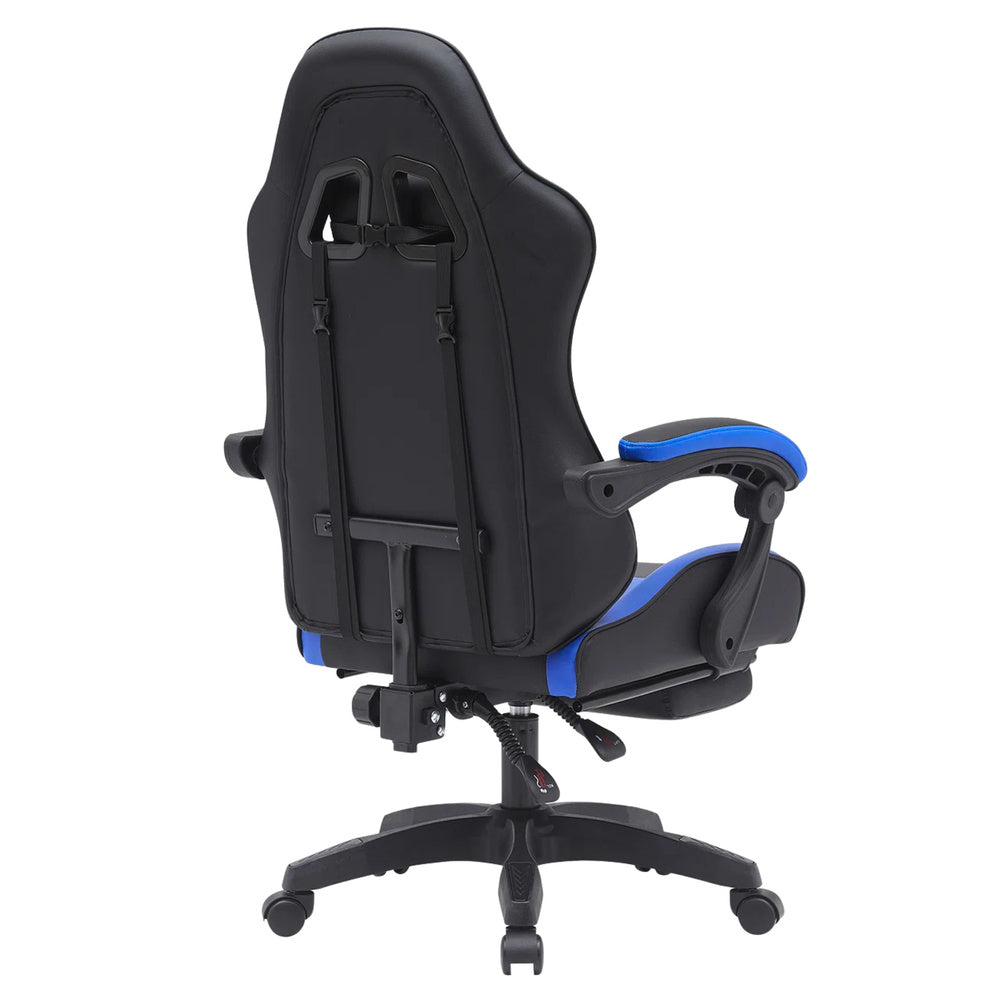 Gaming stolica sa osloncem za noge LE TOY - plava