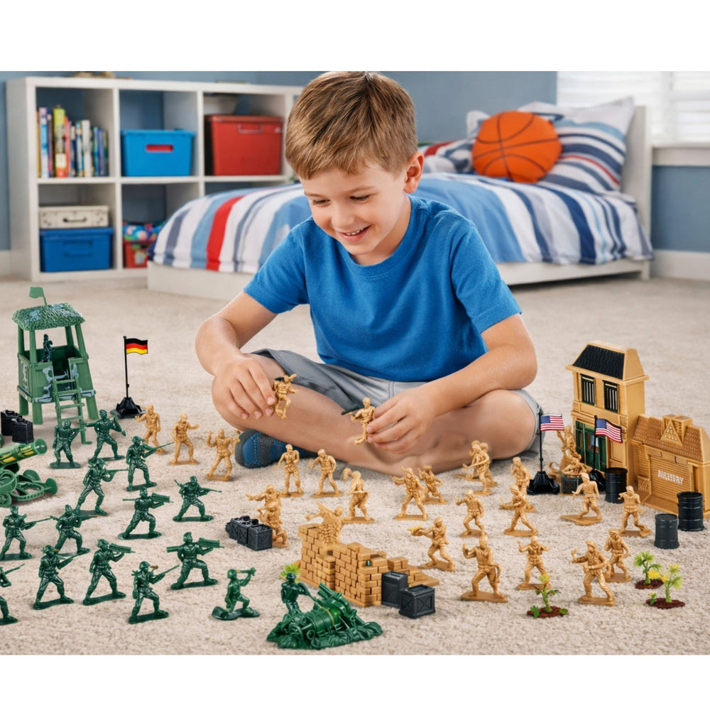 Set vojnih figura za igru - 400 elemenata