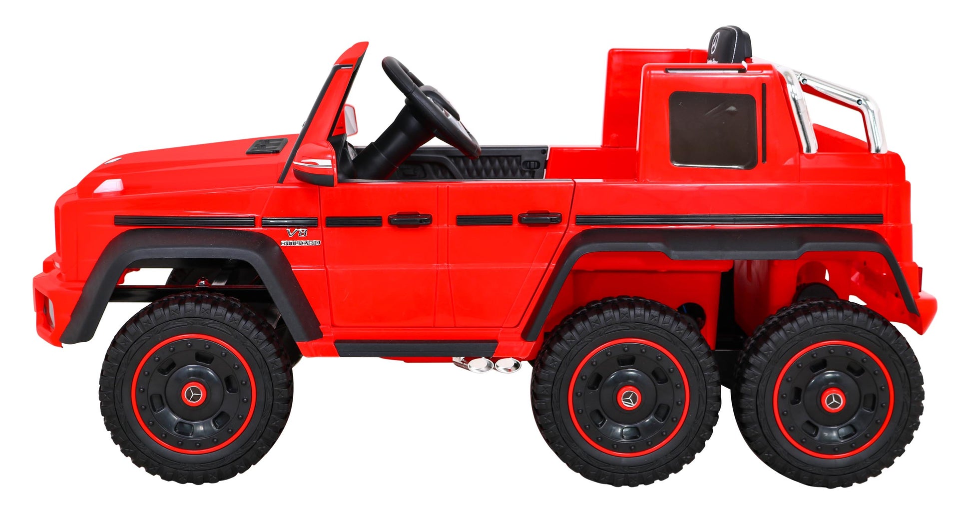 Licencirani auto na akumultor Mercedes G63 6x6 AMG - crveni