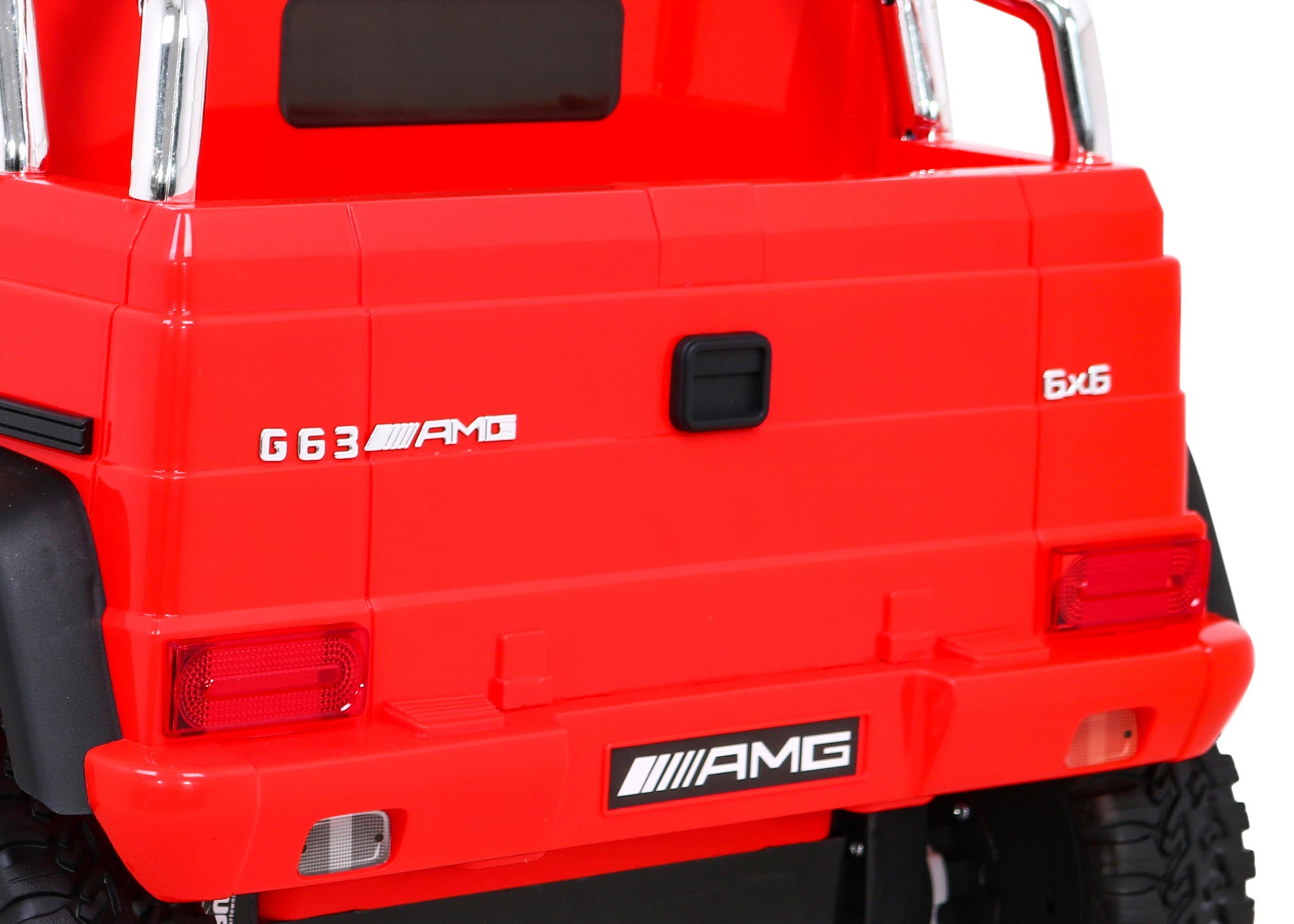 Licencirani auto na akumultor Mercedes G63 6x6 AMG - crveni