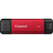 Kingston Technology Dual Portable 1 TB USB Type-A / USB Type-C 3.2 Gen 2 (3.1 Gen 2) Crno, Crveno