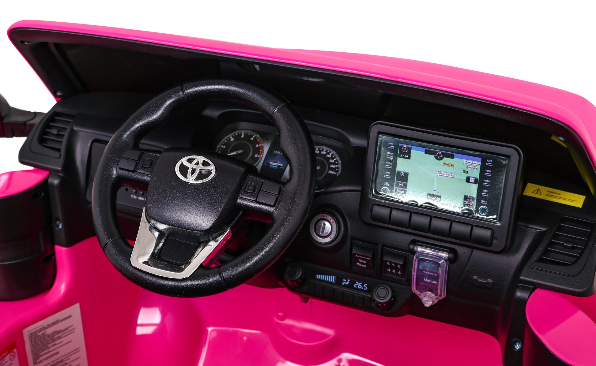 Licencirani auto na akumulator Toyota Hilux - rozi