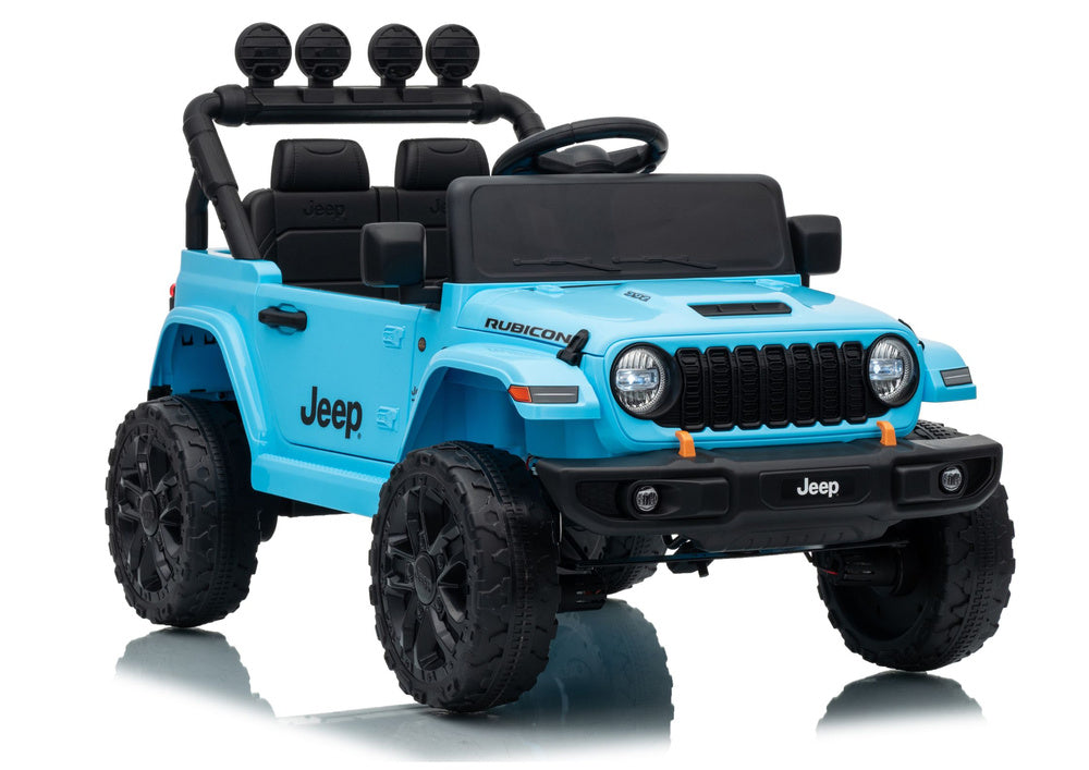 Jeep Rubicon DK-JWR558 24V Light Blue Battery-Powered Vehicle