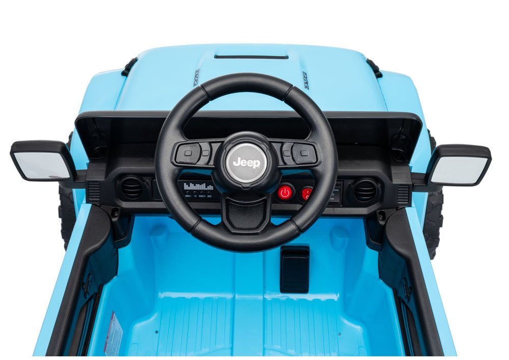 Jeep Rubicon DK-JWR558 24V Light Blue Battery-Powered Vehicle