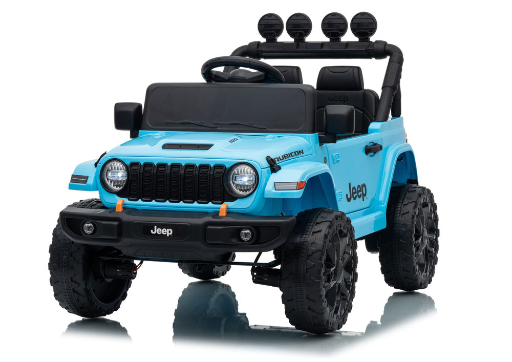 Jeep Rubicon DK-JWR558 24V Light Blue Battery-Powered Vehicle