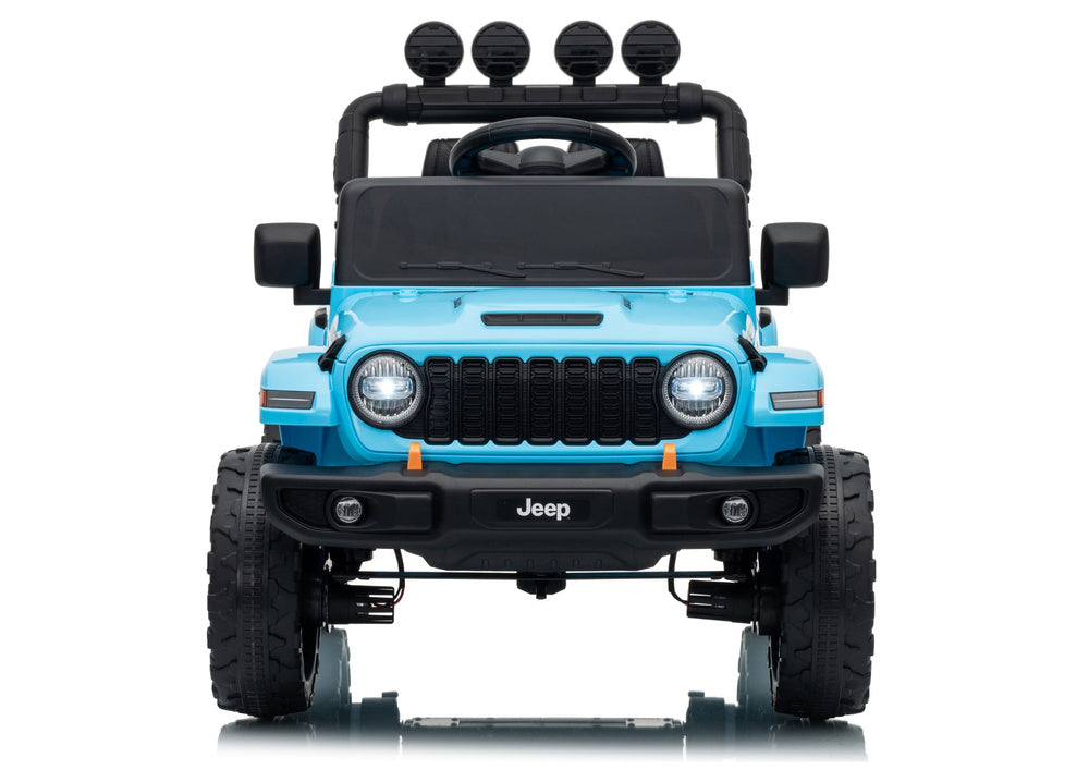 Jeep Rubicon DK-JWR558 24V Light Blue Battery-Powered Vehicle