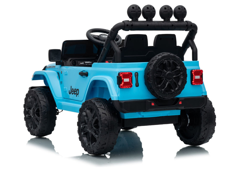 Jeep Rubicon DK-JWR558 24V Light Blue Battery-Powered Vehicle