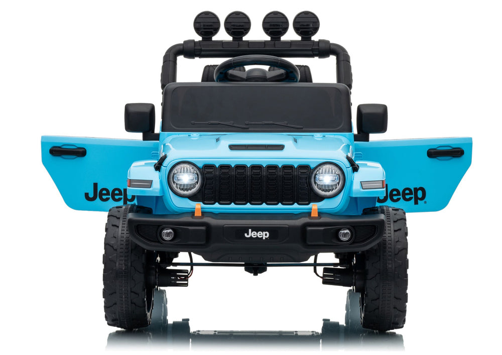 Jeep Rubicon DK-JWR558 24V Light Blue Battery-Powered Vehicle