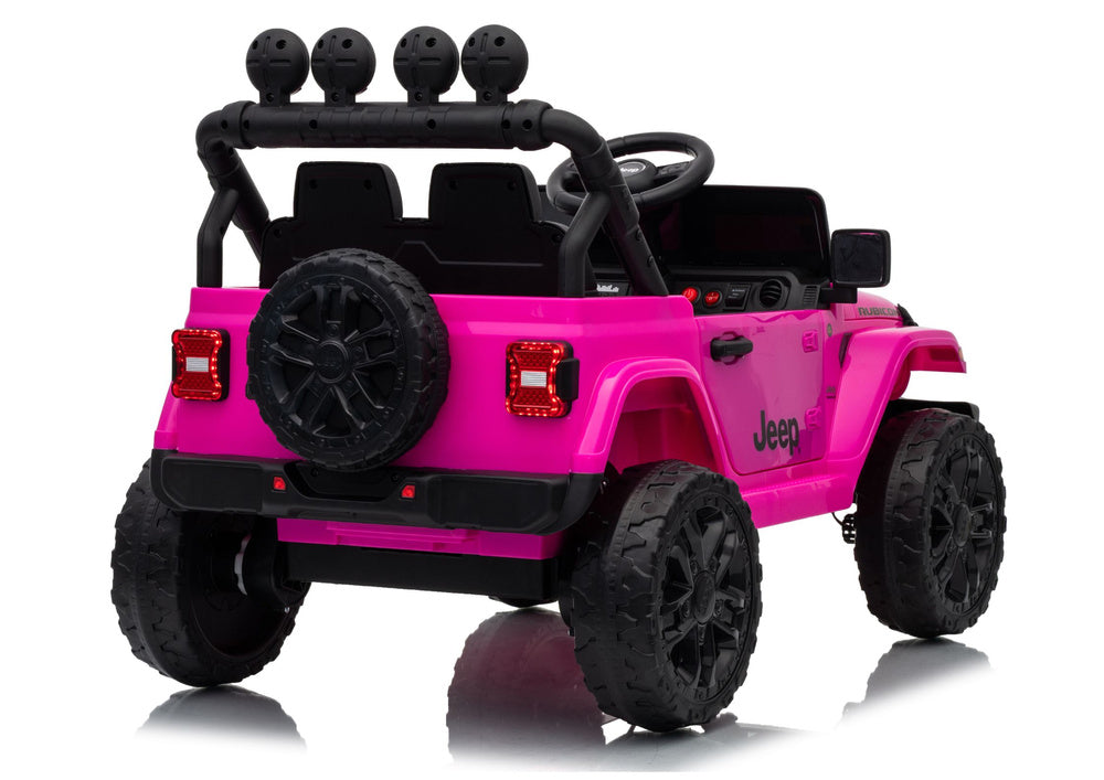 Jeep Rubicon DK-JWR558 24V Pink Battery-Powered Vehicle