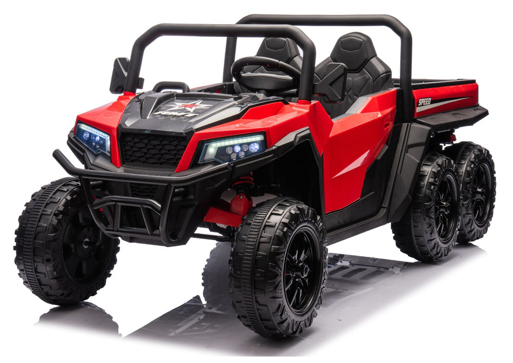 Auto na akumulator XB-1038A 4x4 24V - dvosjed - crveni