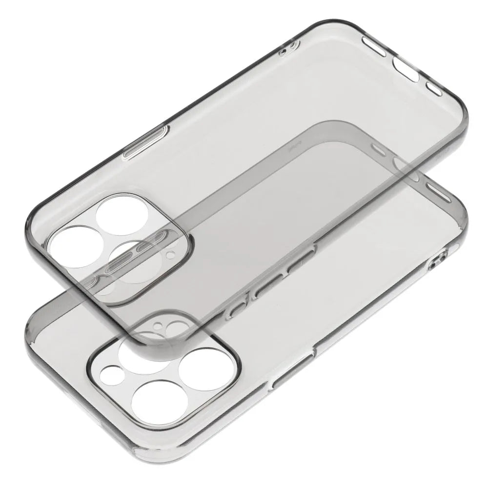1.5mm BOX PREMIUM maska za iPhone 13 Pro crna prozirna