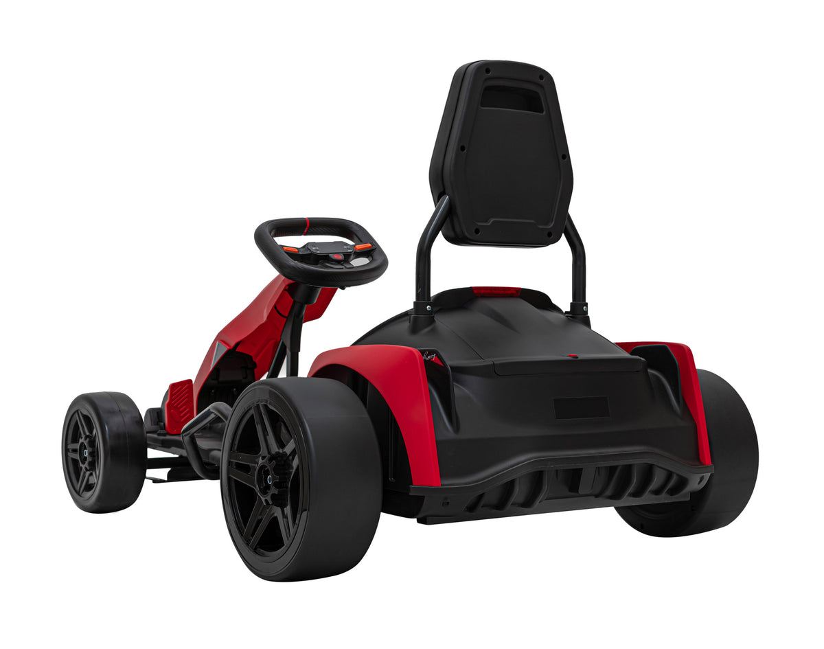 Go-kart na akumulator Fast 3 Drift - crveni