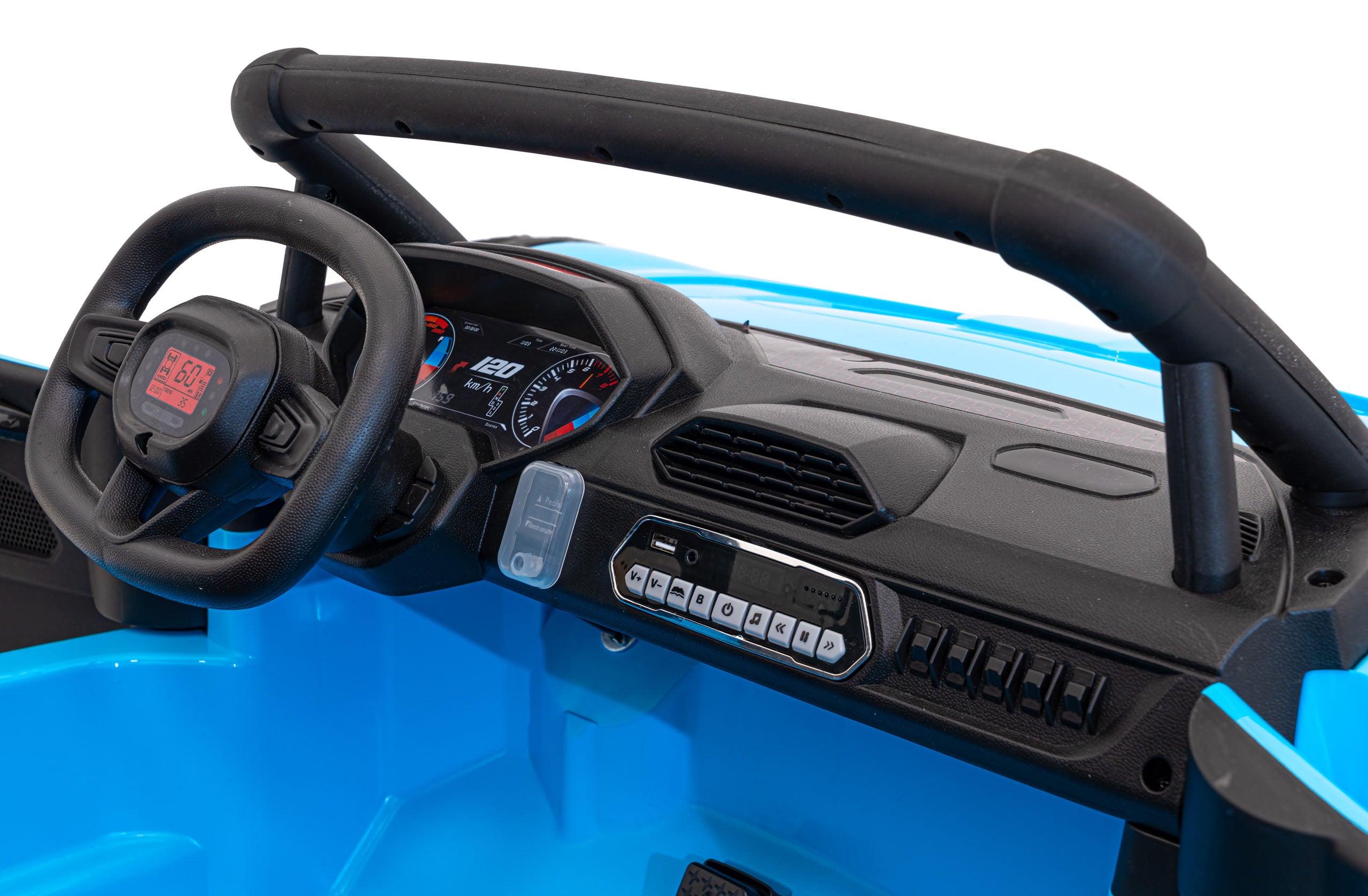 Buggy na akumulator Racing 5 - dvosjed - plavi
