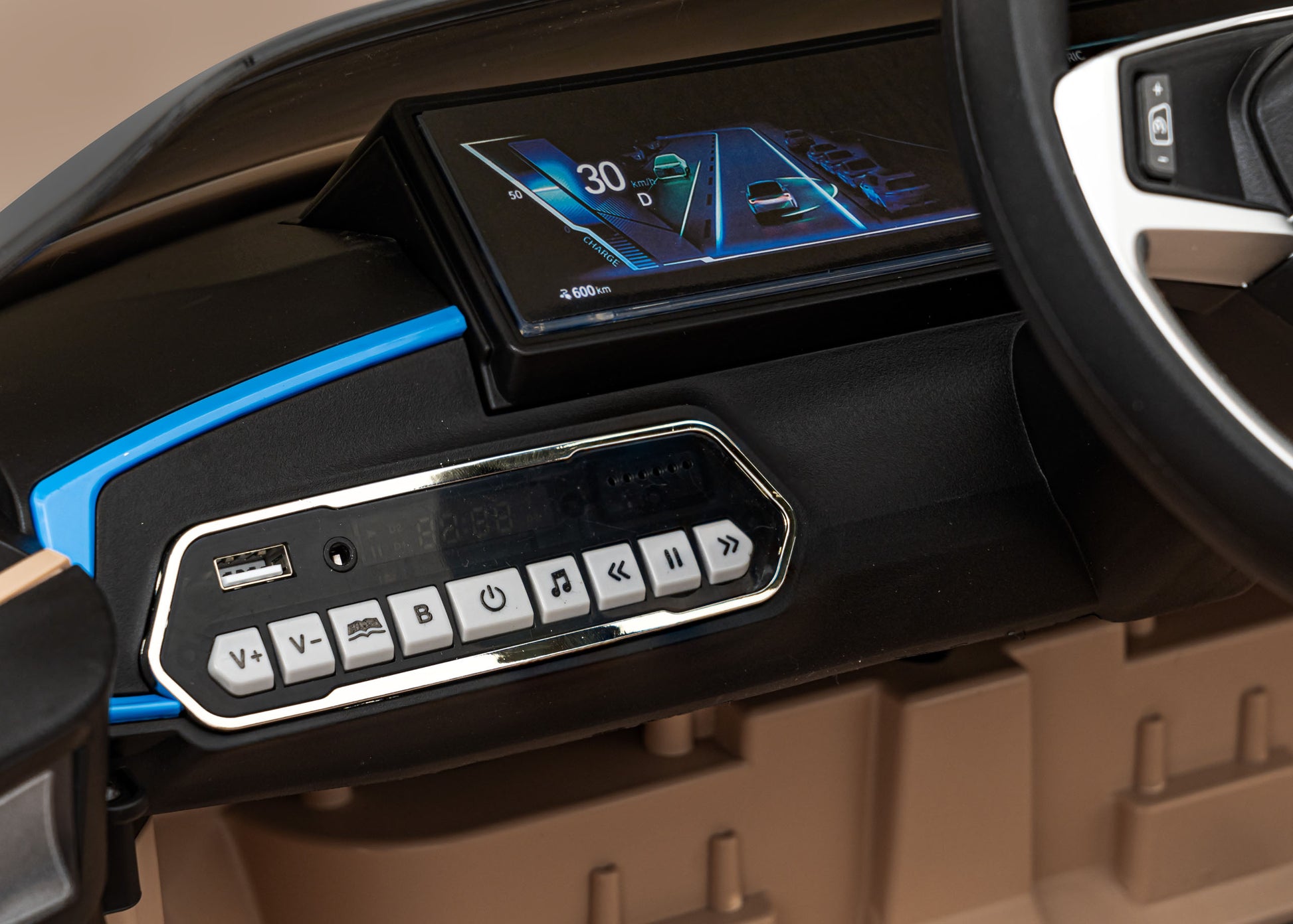 Licencirani auto na akumulator BMW i4 – zlatni