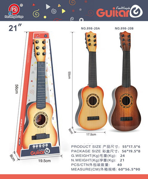 Dječja klasična gitara - smeđa