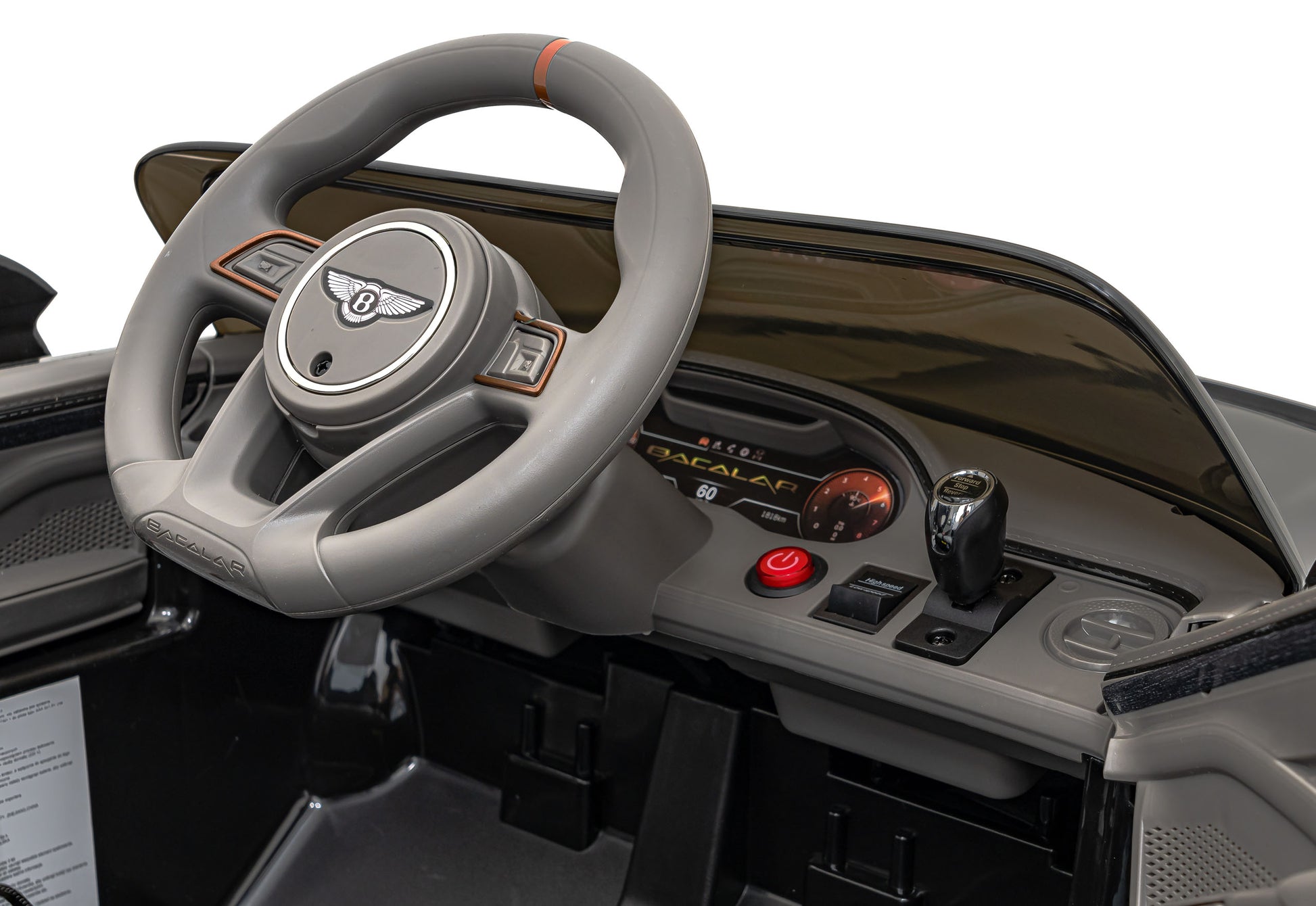 Licencirani auto na akumulator Bentley Bacalar - crni