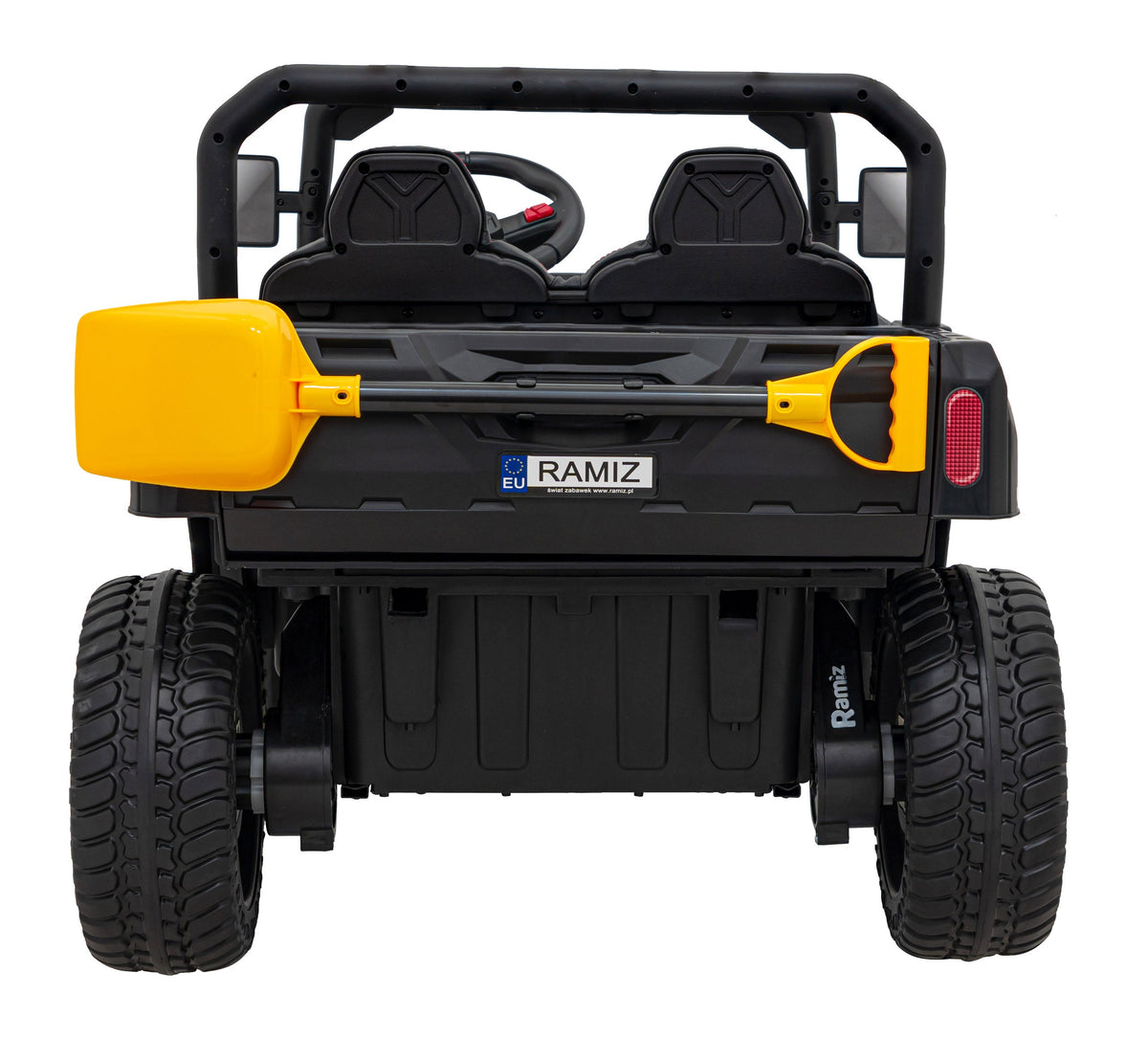 Auto na akumulator Pick-up Speed 900 4x4 - DVOSJED - Crni