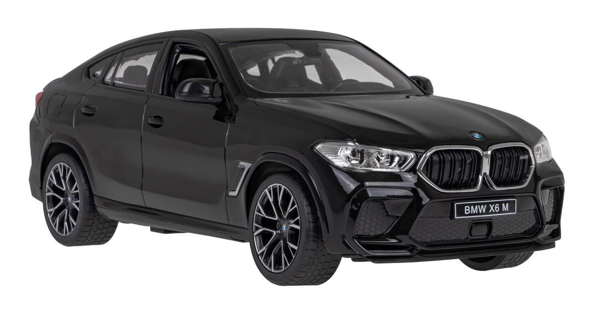 Licencirani auto na daljinsko upravljanje BMW X6 M 1:14 RASTAR - Crni