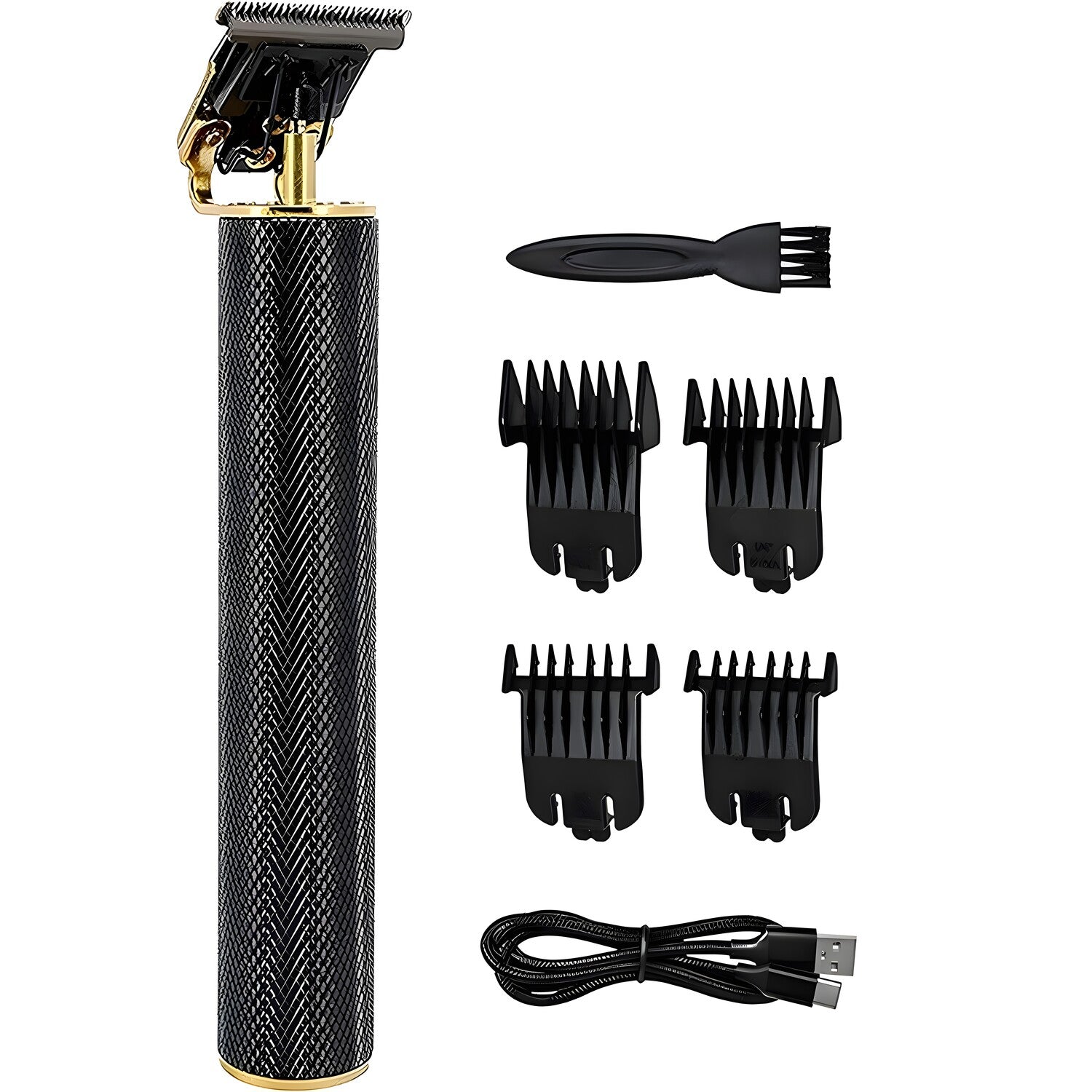 Električni šišač s USB punjenjem - Crna KP37069