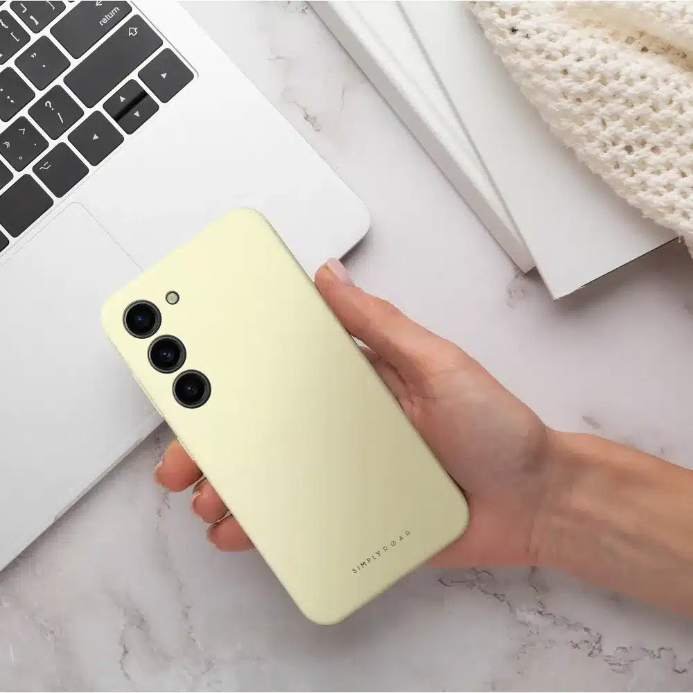 Roar Cloud-Skin Case - za Samsung Galaxy A54 5G Light Yellow