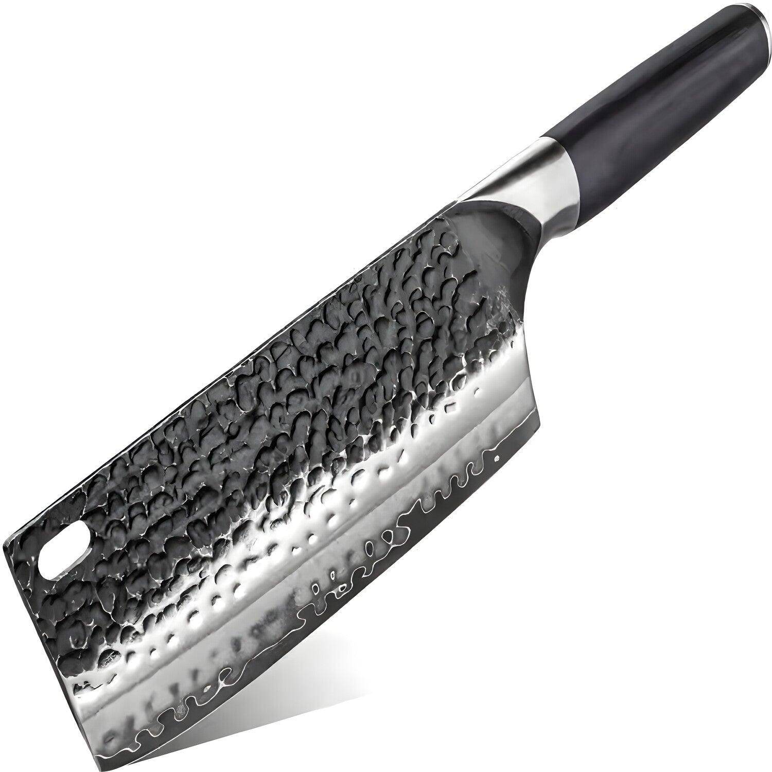 Damaskus kuhinjski nož HA-38019 - Cleaver / Crna KP38019