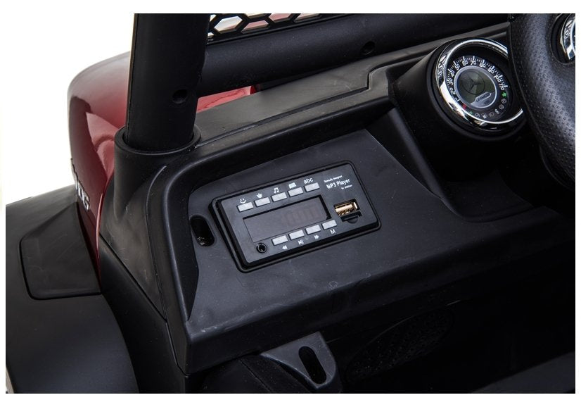 Licencirani auto na akumultor Mercedes Unimog 4x4 - crveni